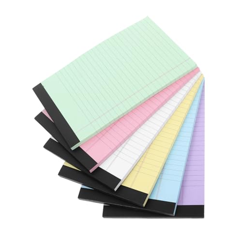 Gadpiparty 6 Stück Kleine Linierten Notizblöcke Farbig Abreißbar Handlich Tragbar für Tägliche Planung und Aufgaben Notizblock mit Glattem Schreibpapier für Büro und Alltag Gadpiparty 6 Stück Kleine Linierten Notizblöcke Farbig Abreißbar Handlich Tragbar für Tägliche Planung und Aufgaben Notizblock mit Glattem Schreibpapier für Büro und Alltag von Gadpiparty