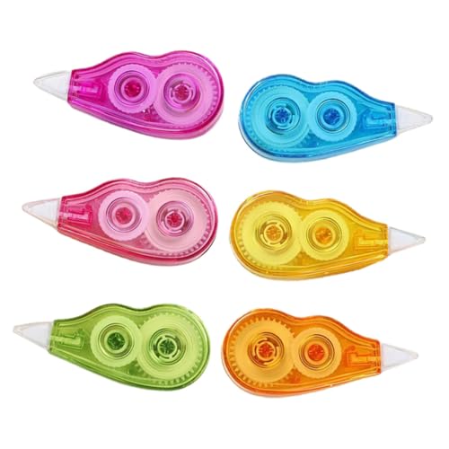 Gadpiparty 6 Stück Korrekturband Set Tragbares Korrekturband für Schüler Große Kapazität Vielseitig Einsetzbar für Schule Büro und Zuhause Bunten Farben Schreibwaren Zubehör Gadpiparty 6 Stück Korrekturband Set Tragbares Korrekturband für Schüler Große Kapazität Vielseitig Einsetzbar für Schule Büro und Zuhause Bunten Farben Schreibwaren Zubehör von Gadpiparty