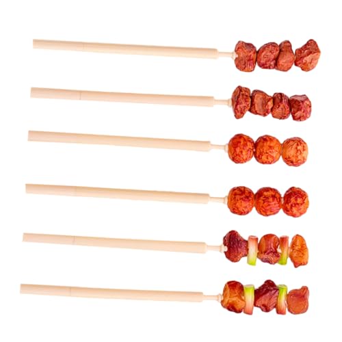 Gadpiparty 6 Stück Kugelschreiber im Skewers Design Kreative Stifte für Schule und Büro Praktische Schreibutensilien Ergonomisch und Langlebig für Notizen und Journaling von Gadpiparty