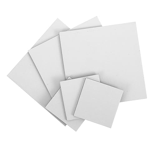 Gadpiparty 6 Stück Leinwandplatten für Malerei Blanko Malplatten für Öl und Acrylfarben für Künstler und Hobby Maler Gadpiparty 6 Stück Leinwandplatten für Malerei Blanko Malplatten für Öl und Acrylfarben für Künstler und Hobby Maler von Gadpiparty