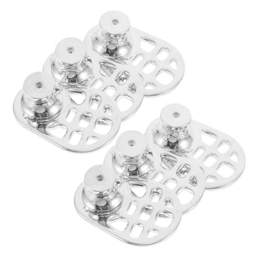 Gadpiparty 6 Stück Ohrstecker Rückseiten aus Sichere Verschluss-lifter für Schwere Ohrringe Anti-hängen-lösung für Herabhängende Ohrläppchen Ersatz-backings für Damen und Herren von Gadpiparty