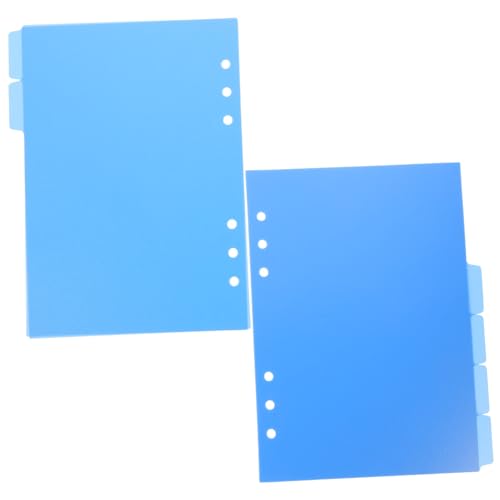Gadpiparty 6 Stück PP Trennblätter Teilig Blau Langlebige Ringbuch Register mit Beschreibbaren Reitern Praktische Dokumenten und Notizbuch Teiler für Büro und Zuhause Gadpiparty 6 Stück PP Trennblätter Teilig Blau Langlebige Ringbuch Register mit Beschreibbaren Reitern Praktische Dokumenten und Notizbuch Teiler für Büro und Zuhause von Gadpiparty