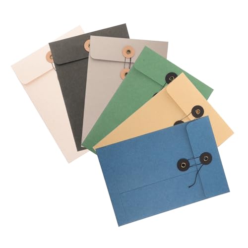 Gadpiparty 6 Stück Portfolio-Umschlag Beutel Tasche Unterlagen schnappen dokumentieren Dateiordner Schulmappen Büroordner Papierhalter Dokumentenmappen Papier-Organizer-Ordner Kabel von Gadpiparty