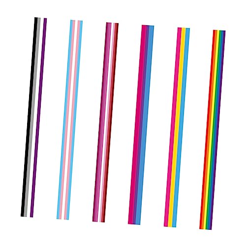 Gadpiparty 6 Stück Regenbogenflaggen Stirnband Ausgefallenes Gay Pride Band Chiffonband Regenbogenfarbenes Band Stoffband Lesbisches Dickes Regenbogenstreifenband Basteln Danke Für Gadpiparty 6 Stück Regenbogenflaggen Stirnband Ausgefallenes Gay Pride Band Chiffonband Regenbogenfarbenes Band Stoffband Lesbisches Dickes Regenbogenstreifenband Basteln Danke Für von Gadpiparty