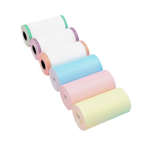 Gadpiparty 6 Stück Teiliges Buntes Thermopapier Farbiges Kassierer druckpapier Kompatibel mit Thermodruckern Reißfest Praktische Typing papierrolle für Büro Zuhause und Schule Gadpiparty 6 Stück Teiliges Buntes Thermopapier Farbiges Kassierer druckpapier Kompatibel mit Thermodruckern Reißfest Praktische Typing papierrolle für Büro Zuhause und Schule von Gadpiparty
