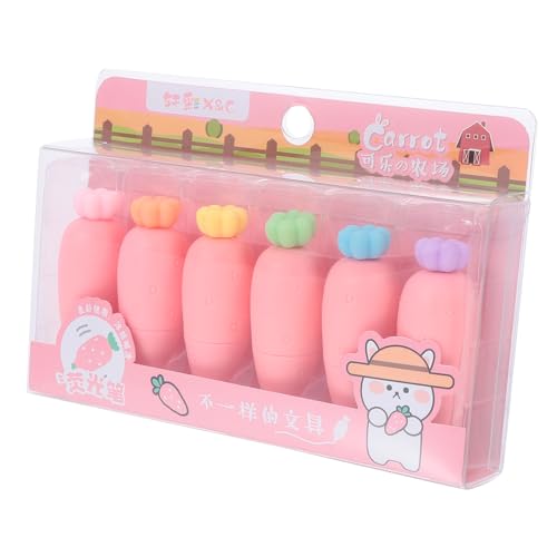 Gadpiparty 6 Stück Teiliges Fluoreszierender Stifte Marker für Zeichnen und Schreiben für Schule und Kreative Projekte Einfach zu Handhaben und Farbenfroh Gadpiparty 6 Stück Teiliges Fluoreszierender Stifte Marker für Zeichnen und Schreiben für Schule und Kreative Projekte Einfach zu Handhaben und Farbenfroh von Gadpiparty