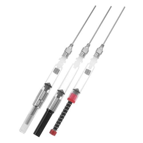 Gadpiparty 6 Stück Teiliges Füllfederhalter Tintenfüllgerät mit Federkonverter und Tintensauger Verlängerung für Einfaches Nachfüllen Kompatibel mit Europäischem Standard Rot Silber Schwarz Gadpiparty 6 Stück Teiliges Füllfederhalter Tintenfüllgerät mit Federkonverter und Tintensauger Verlängerung für Einfaches Nachfüllen Kompatibel mit Europäischem Standard Rot Silber Schwarz von Gadpiparty