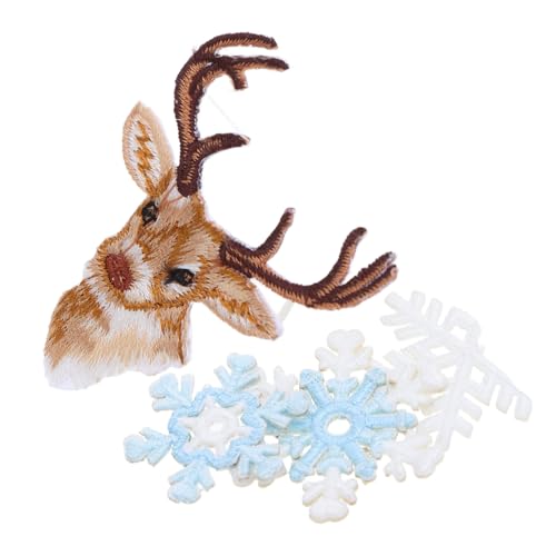 Gadpiparty 6 Stück Teiliges Goldene Schneeflocken Stickerei Applikationen Beständige Winter Weihnachten Patches für Kleidung DIY Jeans Jacken Hüte Rucksäcke Vielseitig Kreative Gadpiparty 6 Stück Teiliges Goldene Schneeflocken Stickerei Applikationen Beständige Winter Weihnachten Patches für Kleidung DIY Jeans Jacken Hüte Rucksäcke Vielseitig Kreative von Gadpiparty