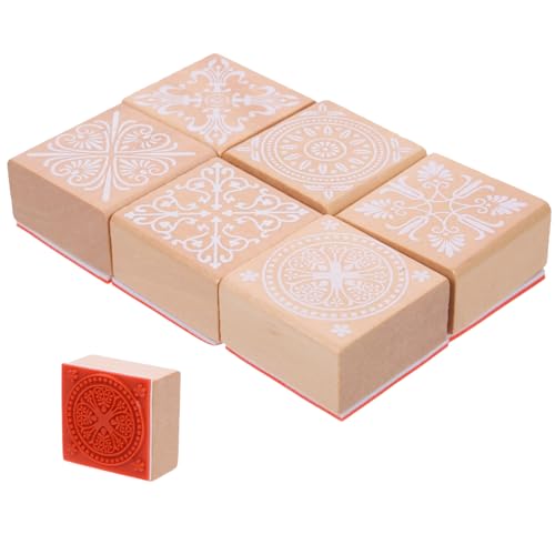Gadpiparty 6 Stück Teiliges Holzstempel Retro Diy Stempel für Scrapbooking Kartenherstellung und Kreative Bastelprojekte Kompakte Einfach zu Bedienen Gadpiparty 6 Stück Teiliges Holzstempel Retro Diy Stempel für Scrapbooking Kartenherstellung und Kreative Bastelprojekte Kompakte Einfach zu Bedienen von Gadpiparty