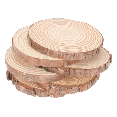 Gadpiparty 6 Stück Teiliges Naturbelassene Unbemalte Runde Holzscheiben Dicke Holzkreise für DIY Bastelprojekte Kreative Malflächen und Wohnraumdekoration Gadpiparty 6 Stück Teiliges Naturbelassene Unbemalte Runde Holzscheiben Dicke Holzkreise für DIY Bastelprojekte Kreative Malflächen und Wohnraumdekoration von Gadpiparty