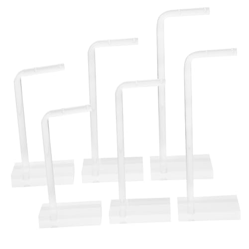 Gadpiparty 6 Stück Teiliges Ohrring Display Transparente Schmuckaufbewahrung für Ohrringe und Ohrstecker für Einzelhandel und Zuhause Praktischer Organizer für Schmuck von Gadpiparty