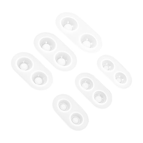 Gadpiparty 6 Stück Teiliges Puppenaugen Silikonformen für Diy Epoxidharz Halloween Augenform für Kreative Bastelprojekte und Familienaktivitäten Einfach zu Reinigen Verwenden von Gadpiparty