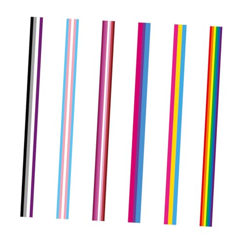 Gadpiparty 6 Stück Teiliges Regenbogen-band- Polyester Langlebiges DIY Geschenkband Schleifenband für Pride-feiern Partydeko Nähen Vielseitig Zuschneidbar Bunte Lgbt-flaggenbänder Gadpiparty 6 Stück Teiliges Regenbogen-band- Polyester Langlebiges DIY Geschenkband Schleifenband für Pride-feiern Partydeko Nähen Vielseitig Zuschneidbar Bunte Lgbt-flaggenbänder von Gadpiparty