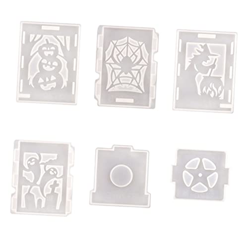 Gadpiparty 6 Stück Teiliges Set Halloween Laternenformen Silikonform für Diy Dekorationen für Epoxidharz Gießen für Festliche Tischdekorationen Gadpiparty 6 Stück Teiliges Set Halloween Laternenformen Silikonform für Diy Dekorationen für Epoxidharz Gießen für Festliche Tischdekorationen von Gadpiparty