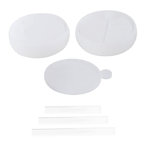 Gadpiparty 6 Stück Teiliges Silikonform Set für Diy Aufbewahrungsboxen Wiederverwendbare Epoxidharz Gießformen für Bastelprojekte und Gadpiparty 6 Stück Teiliges Silikonform Set für Diy Aufbewahrungsboxen Wiederverwendbare Epoxidharz Gießformen für Bastelprojekte und von Gadpiparty
