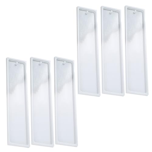 Gadpiparty 6 Stück Teiliges Silikonform für Lesezeichen Diy Epoxidharz Gießform für Handwerk Vielseitig Einsetzbar für Personalisierte Lesezeichen und Anhänger Gadpiparty 6 Stück Teiliges Silikonform für Lesezeichen Diy Epoxidharz Gießform für Handwerk Vielseitig Einsetzbar für Personalisierte Lesezeichen und Anhänger von Gadpiparty