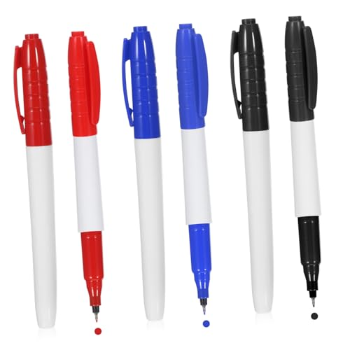 Gadpiparty 6 Stück Teiliges Whiteboard Marker Spitze Abwischbare Wasserbasierte Whiteboard Stifte in Blau Schwarz Rot Wiederverwendbar Schnell Trocknend für Büro und Schule Gadpiparty 6 Stück Teiliges Whiteboard Marker Spitze Abwischbare Wasserbasierte Whiteboard Stifte in Blau Schwarz Rot Wiederverwendbar Schnell Trocknend für Büro und Schule von Gadpiparty