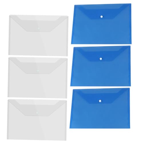 Gadpiparty 6 Stück Verdickte Schnappinformationsbeutel Schreibwarenordner Büro Foolscap-Ordner dokumentieren Aktenkästen übersichtliche Dokumentenmappen praktische Aktenordner Dateiordner Gadpiparty 6 Stück Verdickte Schnappinformationsbeutel Schreibwarenordner Büro Foolscap-Ordner dokumentieren Aktenkästen übersichtliche Dokumentenmappen praktische Aktenordner Dateiordner von Gadpiparty
