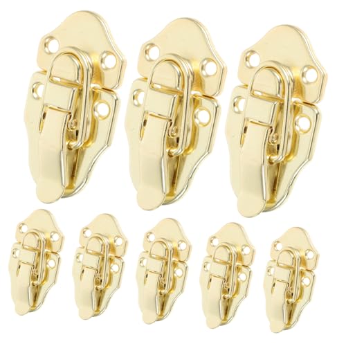 Gadpiparty 6 Stück Vintage Knebelverschluss mit Schrauben für Schmuckkästchen und Truhen Elegantes Design für Sicheres Aufbewahren Gadpiparty 6 Stück Vintage Knebelverschluss mit Schrauben für Schmuckkästchen und Truhen Elegantes Design für Sicheres Aufbewahren von Gadpiparty