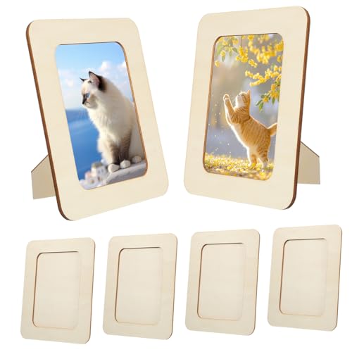 Gadpiparty 6 Stück bilderrahmen aus holz Bilderrahmen Holz rustikaler Rahmen 4x6 Bilderrahmen rustikale bilderrahmen lackierbar Holzrahmen bilderrahmen für bauernhof Buchsbaum Khaki Gadpiparty 6 Stück bilderrahmen aus holz Bilderrahmen Holz rustikaler Rahmen 4x6 Bilderrahmen rustikale bilderrahmen lackierbar Holzrahmen bilderrahmen für bauernhof Buchsbaum Khaki von Gadpiparty