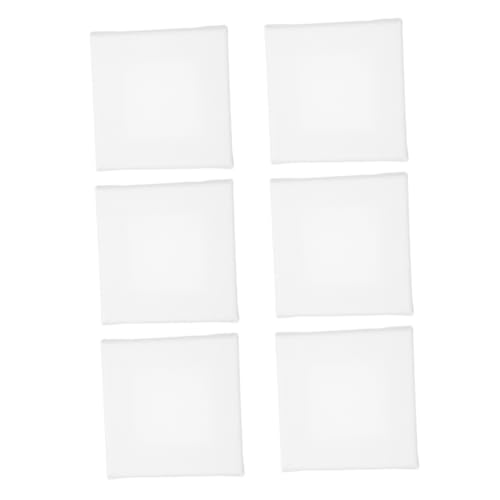 Gadpiparty 6 Stück quadratische zum Malen mini staffelei ölmalerei Masse bemalen kleine Leinwände zum Malen gerahmte Mini-Malleinwand Baumwolle Weiß Gadpiparty 6 Stück quadratische zum Malen mini staffelei ölmalerei Masse bemalen kleine Leinwände zum Malen gerahmte Mini-Malleinwand Baumwolle Weiß von Gadpiparty