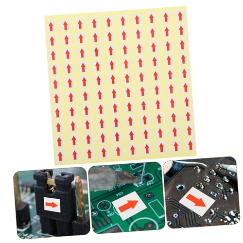 Gadpiparty 60 Blatt Rote Pfeilaufkleber Selbstklebende Reparatur Indikatoretiketten für Geräte Lager Büro Schule Industrie Gadpiparty 60 Blatt Rote Pfeilaufkleber Selbstklebende Reparatur Indikatoretiketten für Geräte Lager Büro Schule Industrie von Gadpiparty