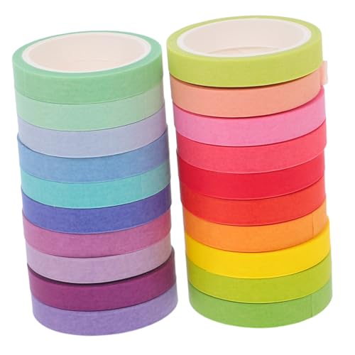 Gadpiparty 60 Rollen Teiliges Washi Tape Set Dünn Bunte Candy Farben Feine Dekorative Klebebänder für Scrapbooking Journaling Geschenkverpackung DIY Basteln und Planer Gadpiparty 60 Rollen Teiliges Washi Tape Set Dünn Bunte Candy Farben Feine Dekorative Klebebänder für Scrapbooking Journaling Geschenkverpackung DIY Basteln und Planer von Gadpiparty