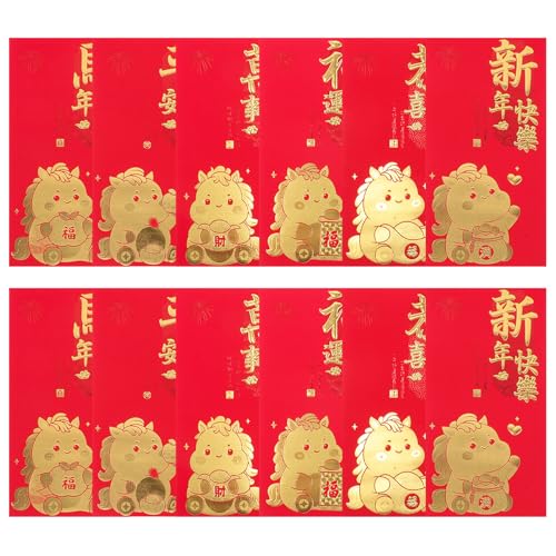Gadpiparty 60 Stück Jahr Des Pferdes Rote Umschläge Traditionelle Hongbao für Vietnamesisches Neujahrsfest Familienfeiern Frühlingsfest Glücksgeldumschläge mit Kreativem Design und Stabiler Gadpiparty 60 Stück Jahr Des Pferdes Rote Umschläge Traditionelle Hongbao für Vietnamesisches Neujahrsfest Familienfeiern Frühlingsfest Glücksgeldumschläge mit Kreativem Design und Stabiler von Gadpiparty
