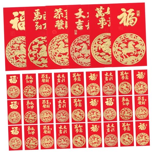 Gadpiparty 60 Stück Rote Umschläge Jahr Des Pferdes Kreative Lunar Year Lucky Money Envelopes für Frühlingsfest Geldgeschenke Traditionelle Rote Umschläge mit Pferdemotiv für Hochzeit Gadpiparty 60 Stück Rote Umschläge Jahr Des Pferdes Kreative Lunar Year Lucky Money Envelopes für Frühlingsfest Geldgeschenke Traditionelle Rote Umschläge mit Pferdemotiv für Hochzeit von Gadpiparty