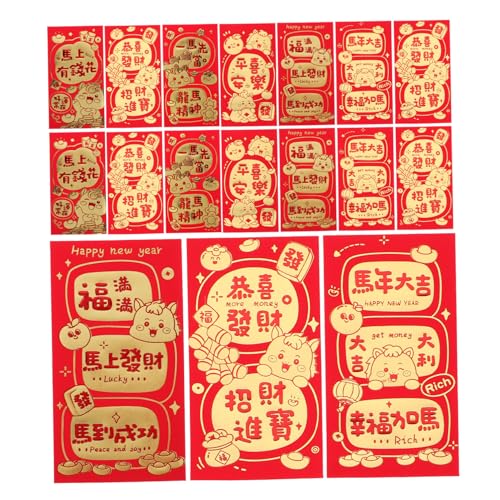 Gadpiparty 60 Stück Rotes Päckchen Zum Jahr Des Pferdes Frühlingsfest Glücksgeldtasche Frühlingsfest Hongbao Neujahrs Rote Tasche Pferdejahr Umschläge 2026 Gadpiparty 60 Stück Rotes Päckchen Zum Jahr Des Pferdes Frühlingsfest Glücksgeldtasche Frühlingsfest Hongbao Neujahrs Rote Tasche Pferdejahr Umschläge 2026 von Gadpiparty