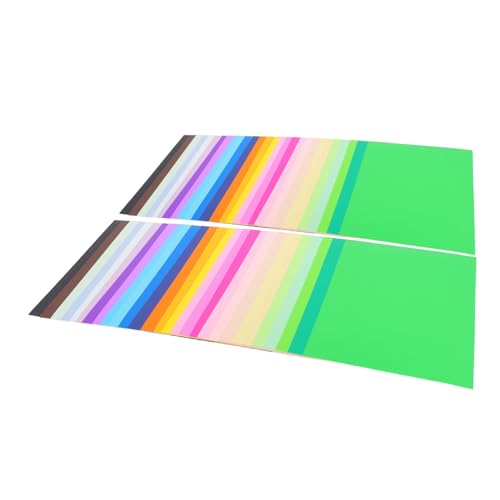 Gadpiparty 60 Stück Teiliges Farbiges Tonpapier Dickes Stabiles Bastelkarton für DIY Malprojekte Farben für Basteln Malpapier Jungen Mädchen Robustes Vielseitiges Papier für Kreative von Gadpiparty