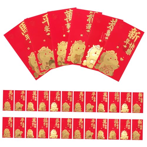 Gadpiparty 60 Stück Teiliges Kreative Rote Umschläge Lunar Year Envelopes für Vietnamesisches und Chinesisches Neujahrsfest Große Hong Bao Umschläge mit Innovativem Design für Firmenfeiern Gadpiparty 60 Stück Teiliges Kreative Rote Umschläge Lunar Year Envelopes für Vietnamesisches und Chinesisches Neujahrsfest Große Hong Bao Umschläge mit Innovativem Design für Firmenfeiern von Gadpiparty