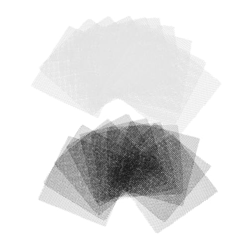 Gadpiparty 60 Stück Teiliges Mesh Schwarz und Weiß Atmungsaktive Leicht Zuschneidbare Netzstoffe für Diy-maskenherstellung für Fursuit Cosplay Tiermasken und Festivalfeiern Gadpiparty 60 Stück Teiliges Mesh Schwarz und Weiß Atmungsaktive Leicht Zuschneidbare Netzstoffe für Diy-maskenherstellung für Fursuit Cosplay Tiermasken und Festivalfeiern von Gadpiparty