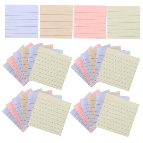 Gadpiparty 600 Blatt Bunte Haftnotizen Selbstklebende Notizzettel für Schule Büro und Zuhause für Notizen und Annotationen Gadpiparty 600 Blatt Bunte Haftnotizen Selbstklebende Notizzettel für Schule Büro und Zuhause für Notizen und Annotationen von Gadpiparty