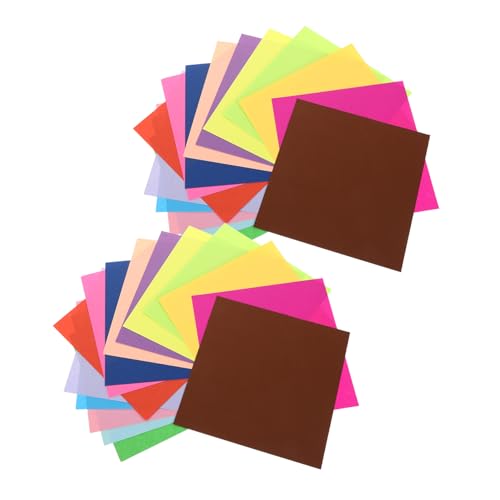 Gadpiparty 600 Blatt Origami Papier Doppelseitig Reißfestes Bastelpapier für Leicht für Diy Projekte Schulaktivitäten Basteln mit Farben von Gadpiparty
