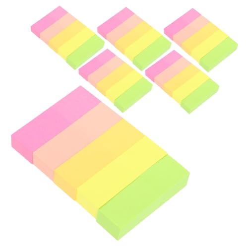 Gadpiparty 600 Stück Bunte Selbstklebende Haftnotizen Index-tabs Kompakte Tragbare Haftnotizzettel mit Starkem Kleber für Buchmarkierungen Schul Büroorganisation Praktische Notizen und Gadpiparty 600 Stück Bunte Selbstklebende Haftnotizen Index-tabs Kompakte Tragbare Haftnotizzettel mit Starkem Kleber für Buchmarkierungen Schul Büroorganisation Praktische Notizen und von Gadpiparty