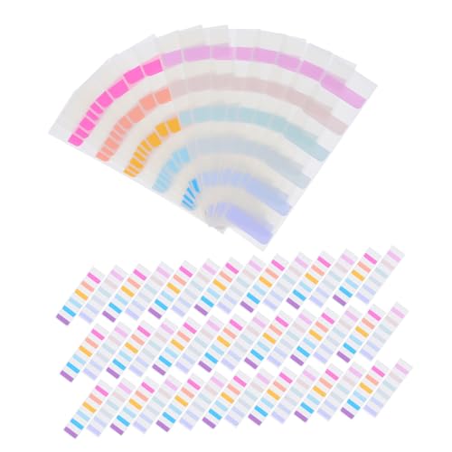 Gadpiparty 600 Stück Macaron Klebende Index Tabs Bunte Selbstklebende Lesezeichen Beschreibbare Page Flags Für Bücher Planer Dokumentenorganisation Transparent Haftend Ohne Rückstände Gadpiparty 600 Stück Macaron Klebende Index Tabs Bunte Selbstklebende Lesezeichen Beschreibbare Page Flags Für Bücher Planer Dokumentenorganisation Transparent Haftend Ohne Rückstände von Gadpiparty