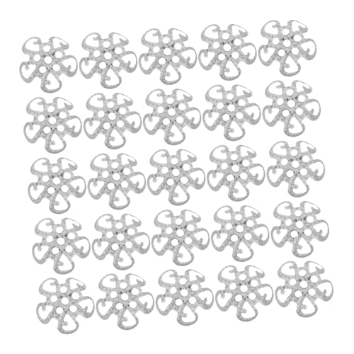 Gadpiparty 600 Stück Teiliges Metall Spacer Perlenkappen Silber Langlebige Endkappen für DIY Schmuckherstellung Geeignet für Ohrringe Armbänder Halsketten Einfache Montage Vielseitig Gadpiparty 600 Stück Teiliges Metall Spacer Perlenkappen Silber Langlebige Endkappen für DIY Schmuckherstellung Geeignet für Ohrringe Armbänder Halsketten Einfache Montage Vielseitig von Gadpiparty