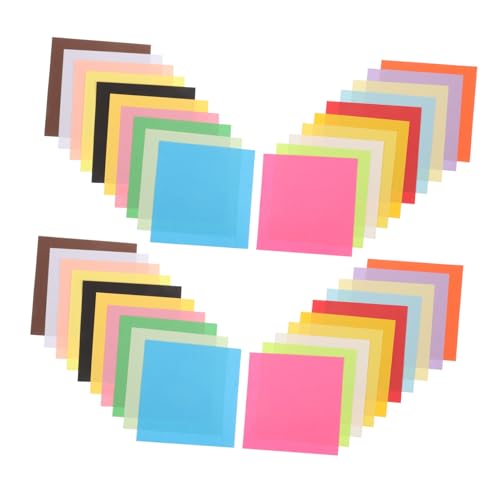 Gadpiparty 600 Stücke Teiliges Origami Papier Doppelseitig Farbige Quadratische Bastelpapiere Reißfestes Papierfaltmaterial für Schulkunst DIY Dekorationen und Kreative Bastelprojekte von Gadpiparty