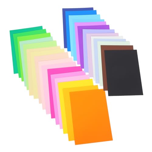 Gadpiparty 60Stücke Farbiges Kartonpapier Leuchtende Farben Hochwertiges Bastelpapier für Projekte Origami und Kunstunterricht für Erwachsene Vielseitig Einsetzbar von Gadpiparty