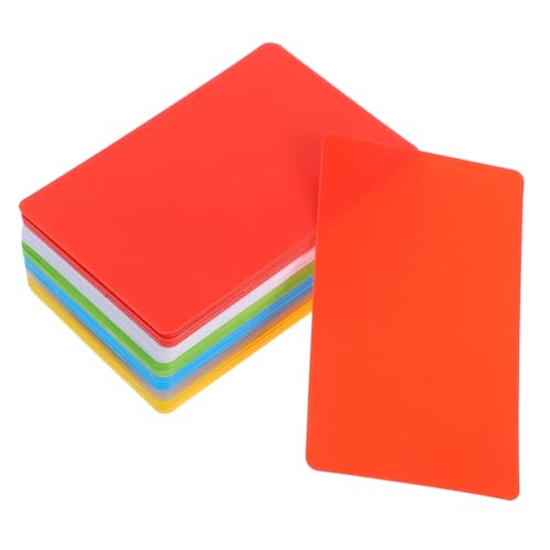 Gadpiparty 60Stücke Leere Kunststoffkarten Robuste Blankokarten für Ausweise Arbeitskarten und Etiketten für Kreative Projekte und Vielseitige Anwendungen Einzelhandel von Gadpiparty