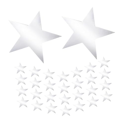 Gadpiparty 60Stücke Papierstern Konfetti für Hochzeit und Party Glänzende Dekoration für Tisch Wand und Fenster für und Events Silberne Sterne Gadpiparty 60Stücke Papierstern Konfetti für Hochzeit und Party Glänzende Dekoration für Tisch Wand und Fenster für und Events Silberne Sterne von Gadpiparty