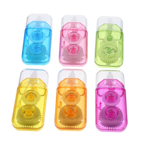 Gadpiparty 6Stücke Korrekturband für Ergonomisches Design Bequem zu Handhaben für Schule Büro und Kreative Projekte für Freunde Gadpiparty 6Stücke Korrekturband für Ergonomisches Design Bequem zu Handhaben für Schule Büro und Kreative Projekte für Freunde von Gadpiparty