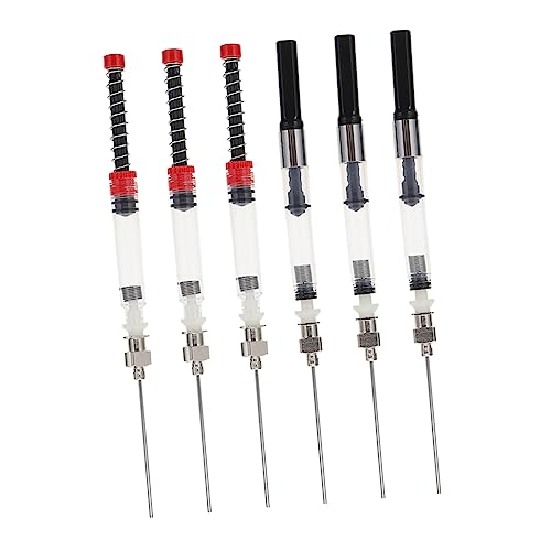 Gadpiparty 6Stücke Teiliges Stift Tintenabsorber Hochwertige Füller Tintenwandler für Einfache Tintenbefüllung für Füllfederhalter Langlebig und Praktisch Gadpiparty 6Stücke Teiliges Stift Tintenabsorber Hochwertige Füller Tintenwandler für Einfache Tintenbefüllung für Füllfederhalter Langlebig und Praktisch von Gadpiparty