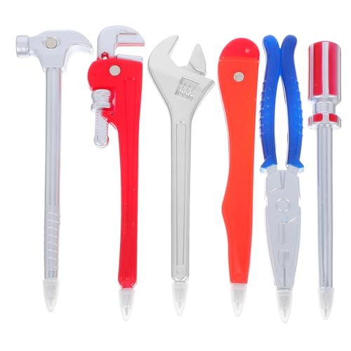 Gadpiparty 6Stücke Werkzeugförmige Kugelschreiber Einzigartige Ergonomische Stifte für Büro Schule und Zuhause Reibungsloses Schreiben Lustiges Briefpapier Zeichnen und Skizzieren Gadpiparty 6Stücke Werkzeugförmige Kugelschreiber Einzigartige Ergonomische Stifte für Büro Schule und Zuhause Reibungsloses Schreiben Lustiges Briefpapier Zeichnen und Skizzieren von Gadpiparty
