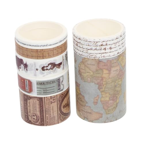 Gadpiparty 7 Rollen Washi Tape Diy Album Klebeband Dekorative Handwerksklebebänder für Scrapbooking Sticker und Notizbuchverzierung für Studenten Gadpiparty 7 Rollen Washi Tape Diy Album Klebeband Dekorative Handwerksklebebänder für Scrapbooking Sticker und Notizbuchverzierung für Studenten von Gadpiparty