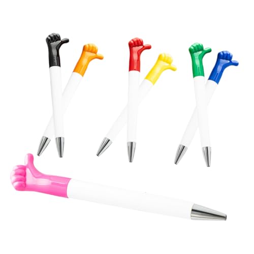 Gadpiparty 7 Stück Cartoon Kugelschreiber Lustiges Schreiben Süße Kugelschreiber Dankeschön Kugelschreiber Erwachsene Filz Multipack Bunt Mehrfarbig Haken Plus Für Daumen Mit Gadpiparty 7 Stück Cartoon Kugelschreiber Lustiges Schreiben Süße Kugelschreiber Dankeschön Kugelschreiber Erwachsene Filz Multipack Bunt Mehrfarbig Haken Plus Für Daumen Mit von Gadpiparty