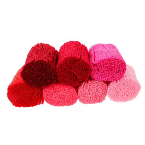 Gadpiparty 7 Stück Garnball -Anhänger häkeln grobes Garn Stricken klobig Häkelgarn Hakennägel teppich Knüpfgarne Strickgarn nähen Garne für Decken DIY-Garne herstellen Heimwerkerbedarf von Gadpiparty