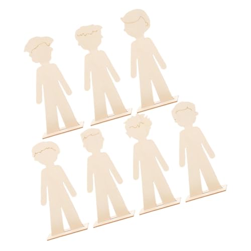 Gadpiparty 7 Stück Handgefertigte Holzspäne Für Jungen Basteln Holzfiguren Holzmalerei Holzornament Naturholzscheibe Für DIY Malbrett Dekorative Malwerkzeuge Holzscheiben Beige Gadpiparty 7 Stück Handgefertigte Holzspäne Für Jungen Basteln Holzfiguren Holzmalerei Holzornament Naturholzscheibe Für DIY Malbrett Dekorative Malwerkzeuge Holzscheiben Beige von Gadpiparty