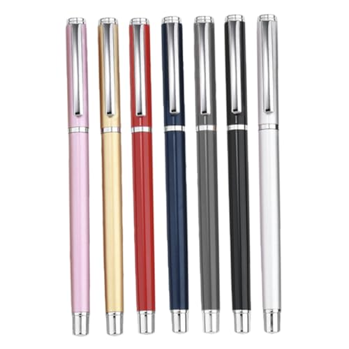 Gadpiparty 7 Stück Neutraler Stift Geschenkstift Schreiben Kugelschreiber Stift für Studenten Schreibwaren universeller Gelstift Stifte süß Gelstift süße Stifte Masse Metall Gadpiparty 7 Stück Neutraler Stift Geschenkstift Schreiben Kugelschreiber Stift für Studenten Schreibwaren universeller Gelstift Stifte süß Gelstift süße Stifte Masse Metall von Gadpiparty